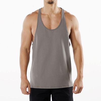 China QUICK DRY Latest Design Plain Fitness Tanktop Sleeveless Custom Men Tanktop  Men Sleeveless T Shirt for sale