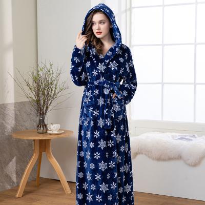 China Kingdom QUICK DRY Snowfall Story Like Babydoll Sets Women's Sleepwear Women's Pajamas Bathrobe for sale