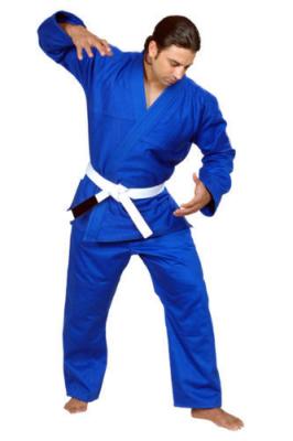 China Comfortable bamboo Cotton Judo Uniform with jacket / pants and belt for sale