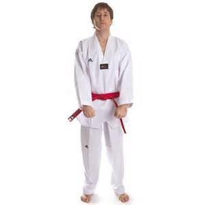 China White Kids WTF Taekwondo Uniform for Boxing / Karate / Judo / kendo for sale