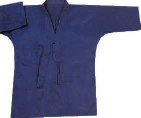 China Dark Blue Cotton kendo clothing Martial Arts Uniforms Custom made for sale