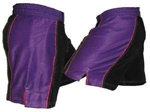 China Purple MMA Fight Shorts professional muay thai boxing shorts for sale