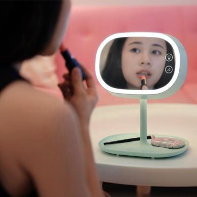 China Top Selling Directly Lighted Selfie Mirror Factory Directly OEM Competitive Price Solo Makeup Mirror Mini Mirror for sale