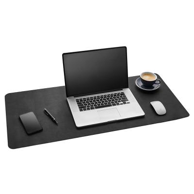 China High Quality Custom Made Office Home Accessories Desk Mat Gaming PU Desk Pad Table Leather Stocked 120*60cm for sale