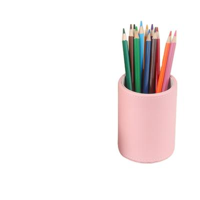 China Round Pen Pencil Holder, Pen Holder Makeup Brushes Cup, Desk Organizer Container for sale