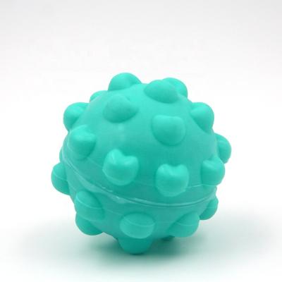 China For Kids New Fashion Silicone Handle 3D Decompression Bubble Ball Fingertip Decompression Duct Ball Toys Wiggle Toys for sale