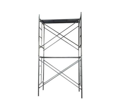 China Durable Portable Mobile Construction Site Galvanized Folding Mobile Scaffolding Frame Scaffolding System For Construction for sale