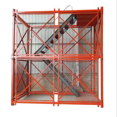 China Durable metal ladder scaffolding for concrete slab construction scaffold galvanized scaffold safety cages for sale for sale