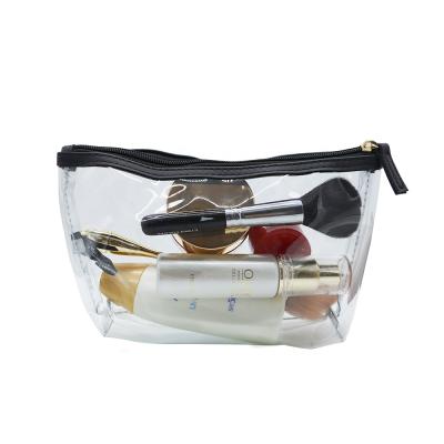 China Fashion Wholesale PVC Transparent Cosmetic Bag Clear Cosmetics Case Cosmetic Bags And Cases for sale