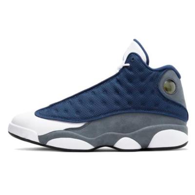 China CUSHIONING 2022 New High Quality AJ 13 Navy Blue Basketball Shoes Retro Mens Sneakers Sports Shoes for sale