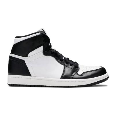 China CUSHIONING OG Quality Black AJ 1s High Top Basketball Shoes Mens Sports Shoes Fashion Trend Sneakers for sale