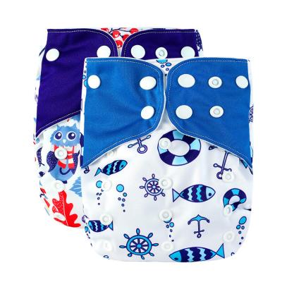 China Printed Modern Bamboo Velvet Fitted Nappy Diaper Washable Organic For Baby for sale