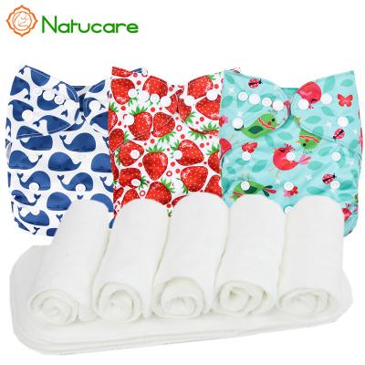 China Printed One Size Baby Reusable Diaper Wraps Manufacturer for sale