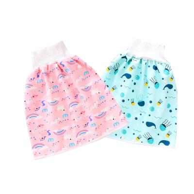 China Useful Cheap Baby Printing Cloth Colorful Printed Diaper Skirt for sale