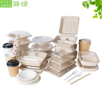 China Easy Green Hot Sale Biodegradable Food Packaging Eco - Friendly Manufacturers Biodegradable for sale