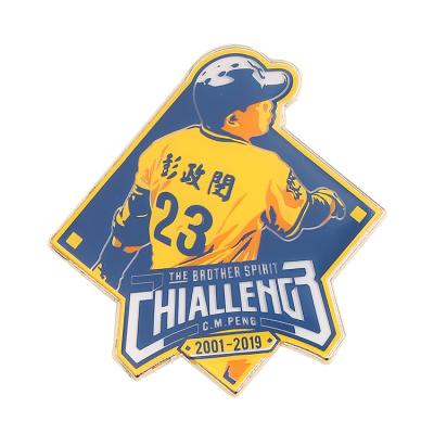 China Custom High Quality Offset Sports Logo Trading Baseball Teams Lapel Pin For Catcher from Europe for sale