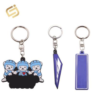 China Souvenir Hot Sale PVC Rubber Key Chain Making Machine Custom Any Shape 3d PVC Key Chain for sale