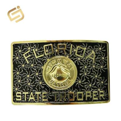 China Wholesale Custom Logo Iron Clip Belt Buckle Manufacturers Steel 3D Belt Buckle for sale