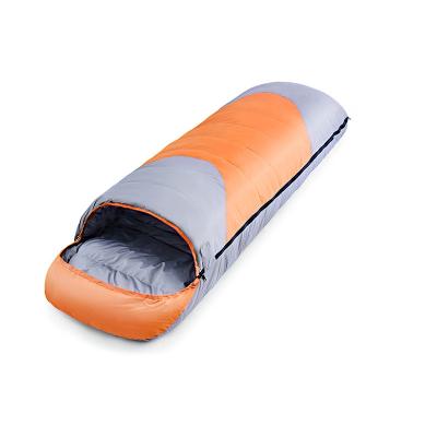 China New Noon Winter Break Plush Nylon Type Waterproof Sleeping Envelope Bags Stitch Able Portable for sale