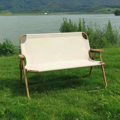 China New Arrival Portable Durable Outdoor Modern Aluminum Double Backrest Chairs Leisure Camping for sale