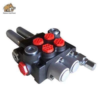 China Monoblock 2 Spool Hydraulic Directional Valve Elephant Fluid Power for sale