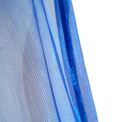 China Metallic royals see through sheer tulle shiny metallic flicker to wedding veil for sale