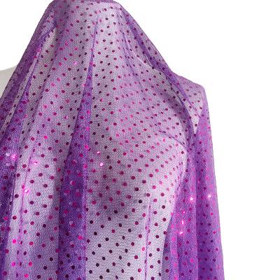 China Metallic cheap purple see 3mm small dot confetti sequin American knit carry sequin for cosplay and costume for sale