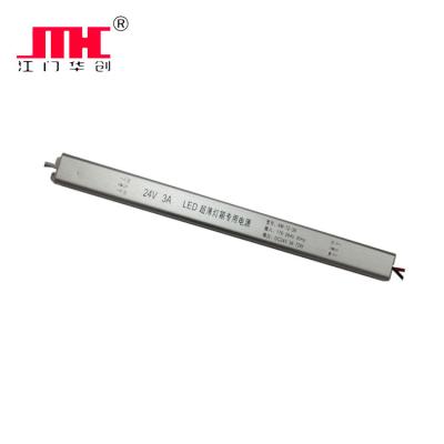 China Aluminum LED Light Box Driver 72W IP20 24v Power Supply for sale