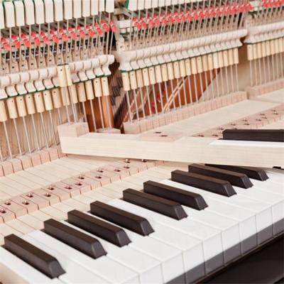 China KU-132 instruments keyboard mechanics the main straight acoustic piano 88 professional mechanics for sale