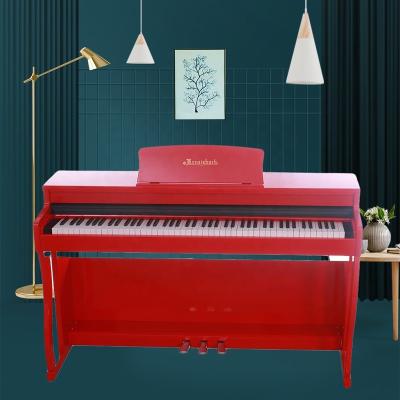 China Red K-8890 Digital Weight Keys Upright Piano for sale