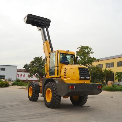 China Building Material Stores China Construction Machinery 3.5 TON Diesel Telescopic Loader Truck With Price for sale