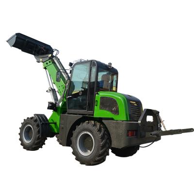 China Building Material Shops 2.0 Ton Wheel Loader Telescopic For Sale Telescopic Boom Loader for sale