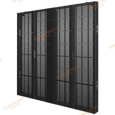 China pantalla IP65 de la pantalla LED de Mesh Waterproof Outdoor de la parrilla de la publicidad de la alameda de la exhibición de la cortina de 9216dots/M2 LED en venta