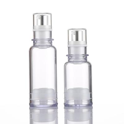 China Household High Quality Plastic Bottle Packaging 30ml 50ml Airless Pump Bottle for sale