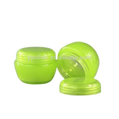 China Eco - Friendly Most Popular Small Round 5g-80g Plastic Containers Small Facial Cream Jar Jelly Cosmetics PP Bottle for sale