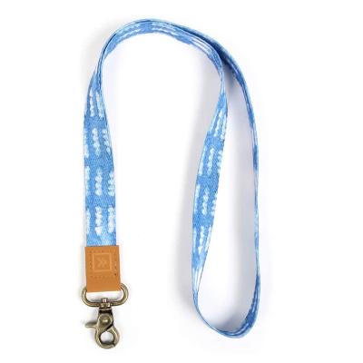 China Hot Selling Custom Made Lanyard Logo Thread Neck Strap Lanyard Keychain Lilangda ID Card Wrist Strap Lilangda for sale