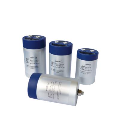 China 2000uF 400-2000V MKP-LL Wind Power Cylinder Aluminum Case DC Filter Electrolytic Capacitor for sale