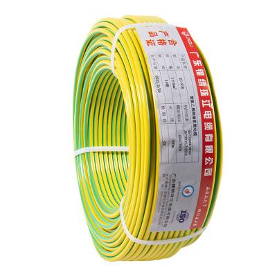 China Power Ul1007 Electronic Cable Copper Wire Bv/Bvr 1Mm 1.5Mm 2.5Mm 4Mm 6Mm House Wiring Electrical Cable Pvc Wire 450/750V for sale