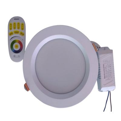 China Modern indoor 7W 9W 12W 18W anti-glare led ceiling light factory home RGB smart adjustable flush mount recessed wifi smart downlight for sale