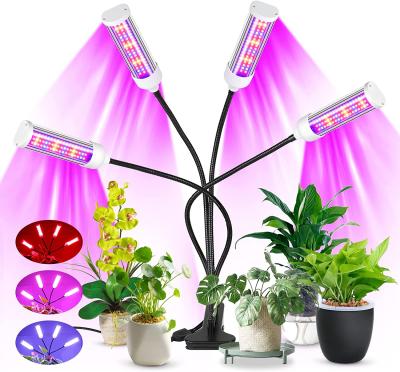 China Full Spectrum 360 Degree Timer Indoor Plant Growing FLOWER Light Red and Blue Adjustable LED Grow Light for sale