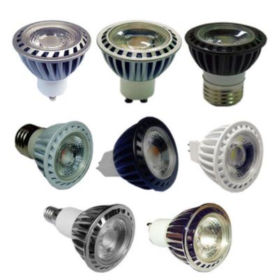 China Industrial GU5.3 Gu10 Aluminum Led Spotlight 5w Recessed Ceiling Spotlight MR16 LED Dimmable Bulbup Led Lighting Fixture for sale