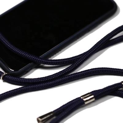 China 2019 Eco-friendly Top Selling Product Necklace Cell Phone Case With Long Rope Bodycross Tie For iPhone Necklace Case for sale