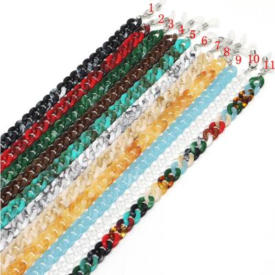 China Fashion Fashion Eyewear Acrylic Sunglasses Chain Holder for sale