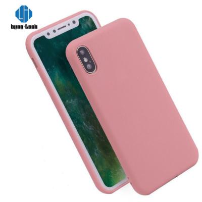 China Eco-friendly Protective Silicone Cover Case For Iphone Xs , For Iphone Xs Plus Soft Slim Mobile Phone Shell for sale