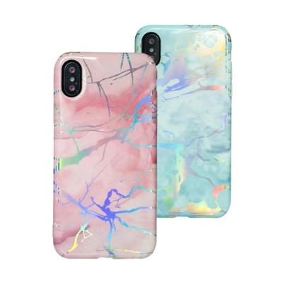 China Hot Eco - Friendly Mobile Phone Accessories Air Marble Phone Case For iPhone X Marble Cover for sale