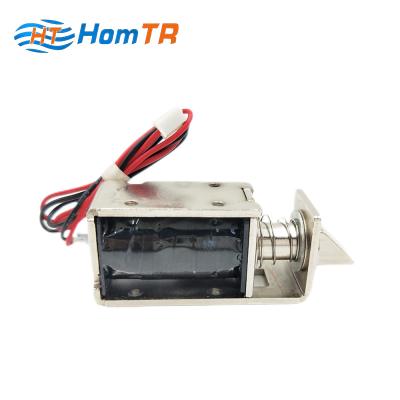 China Locker ; cupboard ; logistics locker; Vending Machine HomTR DC 12V 4AM Electric Run Lock Solenoid Latch Block For Door Cabinet Drawer for sale