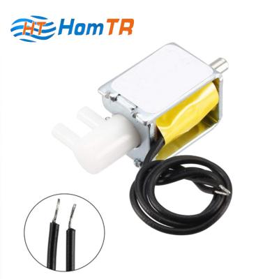 China Medical Using DC 12V Electric Mini Micro Solenoid Valve Release Machine HomTR Exhaust Discouraged 2 Position 3 Way Compressor for sale