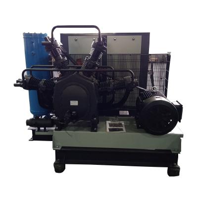 China OIL-LESS AC 40bar Direct Driven Electric Shang Air Screw Thruster Industrial Air Compressor for sale