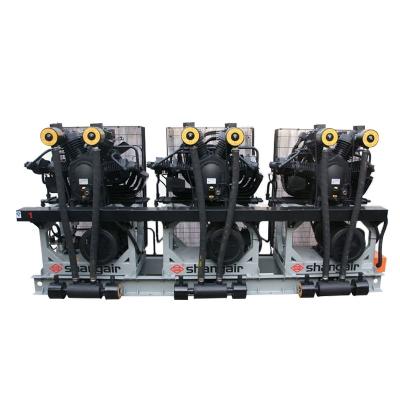 China OIL-LESS Shang Air PET Air Compressor 20HP 25HP 09Shipping and Handling Series Compressor Star-Delta Customizable Control for sale