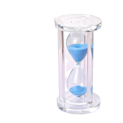 China New 15/30/60 Minute Eco-friendly Crystal Hourglass Timer For Creative Home Craft Decoration Glass Pieces for sale